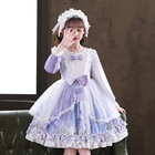 Spring Children's Clothing Girls Lolita Princess Dress Children's Lace Puffy Dresses