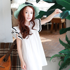 Summer Children'S Clothing Girls Princess Dress Children'S White Beach Dress