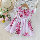 Little Daisy Print Girls Rural Style Dress Summer Children'S Clothing