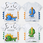 Boy T-Shirt New Dinosaur Children'S Short Sleeved Top Children'S Sports Shirts