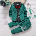 Children'S Outfit Sets Baby Bow Tie Two Piece Suit Children'S Clothing