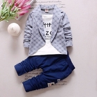 Children's Outfit Sets Cotton Kids Custom Fashion Suit Boys Three-Piece Leisure Suit
