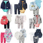 3Pcs Children'S Outfit Sets Newborn Clothing Baby Rompers Cotton Suit