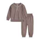 Children'S Outfit Sets Kids Round Neck Casual Sweater Suits