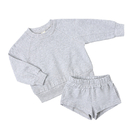 Children'S Outfit Sets Kids Round Neck Tops Shorts Casual Tracksuit Sets