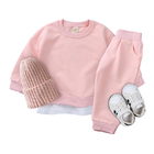 Children'S Outfit Sets Infants Cotton Crew Neck Sweater Kids Suits