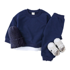 Children'S Outfit Sets Infants Cotton Crew Neck Sweater Kids Suits