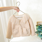 120CM Autumn Lamb Children'S Plus Size 20KG Girl  Winter Coats Wool And Cashmere Coat