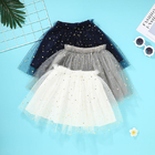 40cm Children'S Beauty Skirts White Tutu Skirt Little Star Pattern Baby Girls