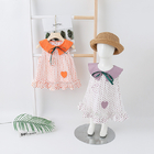 Summer Sweet Lovely Children'S Dress Clothing Little Fresh Lapel Dress Girls Dress