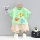 Round Neck Short Sleeve T Shirt Top Blouse For Toddler
