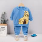 1.4M 28KG Matching Children'S Outfit Sets Clothes Animal Tiger Pattern