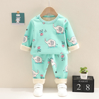 110cm Spandex Childrens Thermal Suit For Cold Weather Pajamas Thickened Winter Cloth