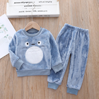Winter Children's Cartoon Cat Pajamas Cute Home Wear For Baby Girl