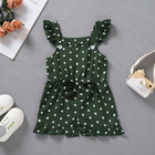 6Y Summer Children'S Clothing Casual Polka Dot Suit For Girls