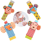 Unisex Educational Rattle Socks Foot Finders & Wrist Rattles For Infants