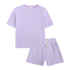 Kids Boys Sportswear 2PCS T Shirt And Short Set Label Embroidery Summer Children'S Clothing