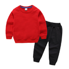 80cm-150cm Spring Children's Clothing Kids 2pcs Toddler Jogger Clothing Sweat Set