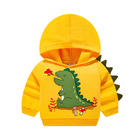 1Y-7Y Children's Sports Shirts Cartoon Dinosaur Hoodie