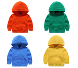 7Y-8Y Spring Children's Clothing Solid Color Boys Hoodies & Sweatshirt