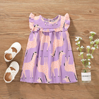 Summer Children'S Clothing Girls Full Printing Small Flower Children'S Dress