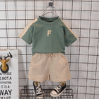 Children'S Outfit Sets 2022 New Short Sleeved Shorts Boys Outfit Sets