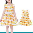 Summer Girls Cartoon Printing Dress Children'S Dress Clothing