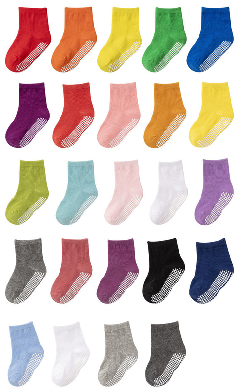 Low Cut Ankle Short Socks For Children Girls Polyester Non Skid